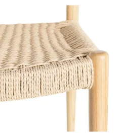 Krzesło PATER 82 cm drewno jesion naturalne