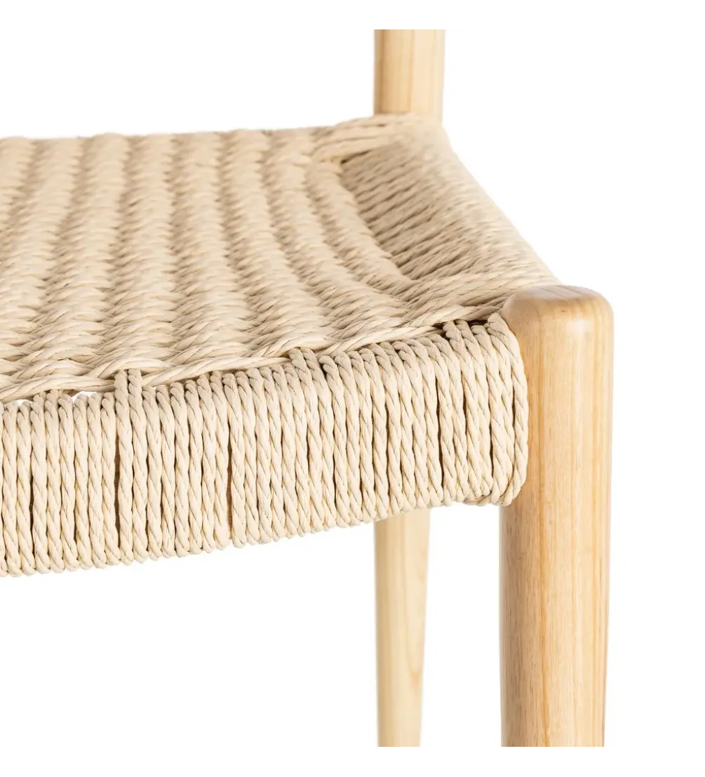 Krzesło PATER 82 cm drewno jesion naturalne
