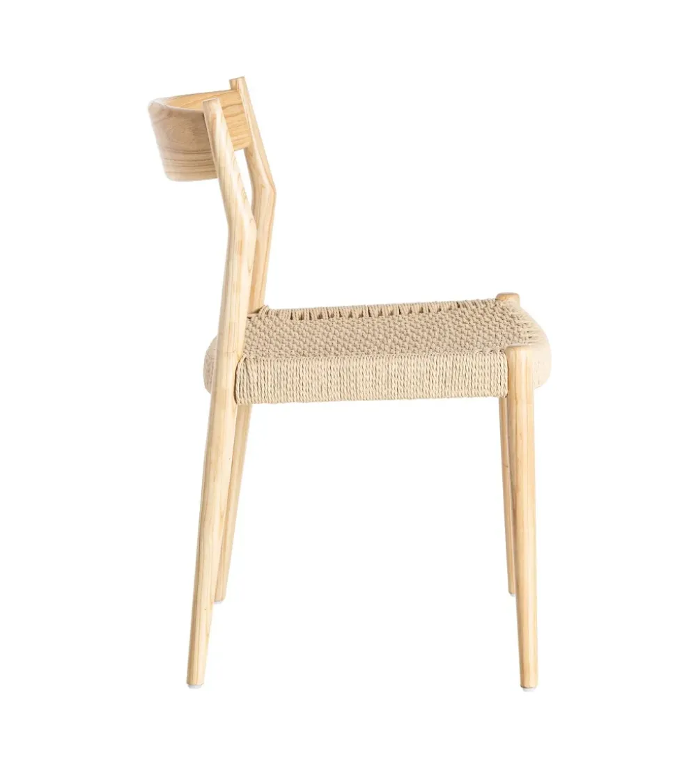 Krzesło PATER 82 cm drewno jesion naturalne