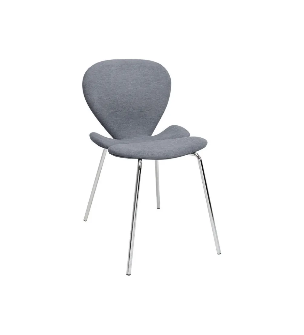 Krzesło PETAL 84 cm niebieskie