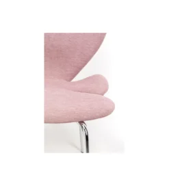 Krzesło PETAL 84 cm różowe