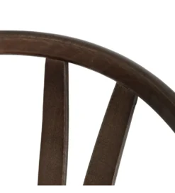 Krzesło SERUN czekoladowe ratan drewno buk
