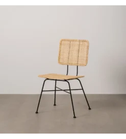 Krzesło SPRDENO 84 cm naturalne