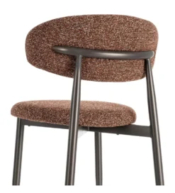 Krzesło TABURENMO 76 cm brązowo czarne