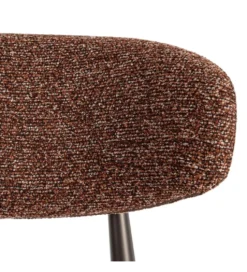 Krzesło TABURENMO 76 cm brązowo czarne