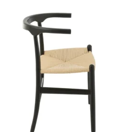 Krzesło TOON 76 cm drewno bukowe czarne