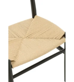 Krzesło TOON 76 cm drewno bukowe czarne