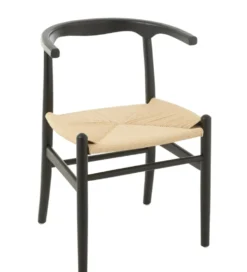Krzesło TOON 76 cm drewno bukowe czarne