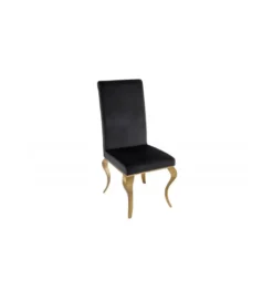 Krzesło TRENTINO Modern Barock czarne