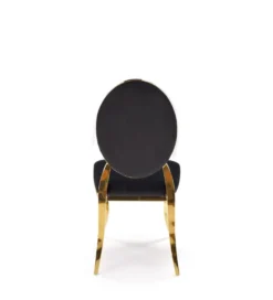 Krzesło TRENTINO Reginald Modern Barock czarne