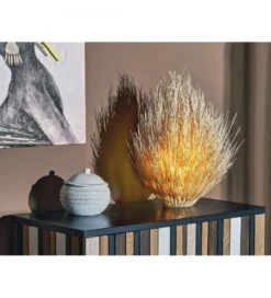 Lampa KRASK 32 cm ratan