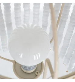 Lampa podłogowa BETTERY 155 cm biała