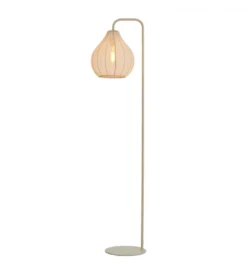 Lampa podłogowa ELATI 156 cm piaskowy