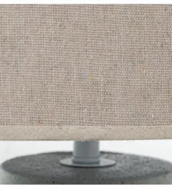 Lampa stołowa ABARLE ceramika antyczna biel