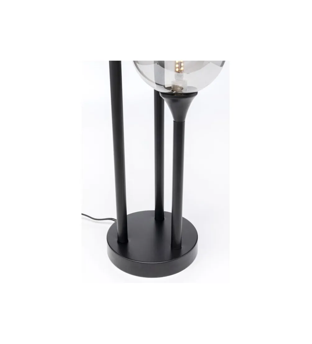 Lampa stołowa AL CAPONE 83 cm czarna