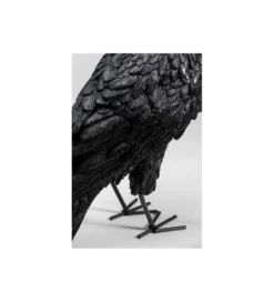 Lampa stołowa Animal Crow 34 cm czarna