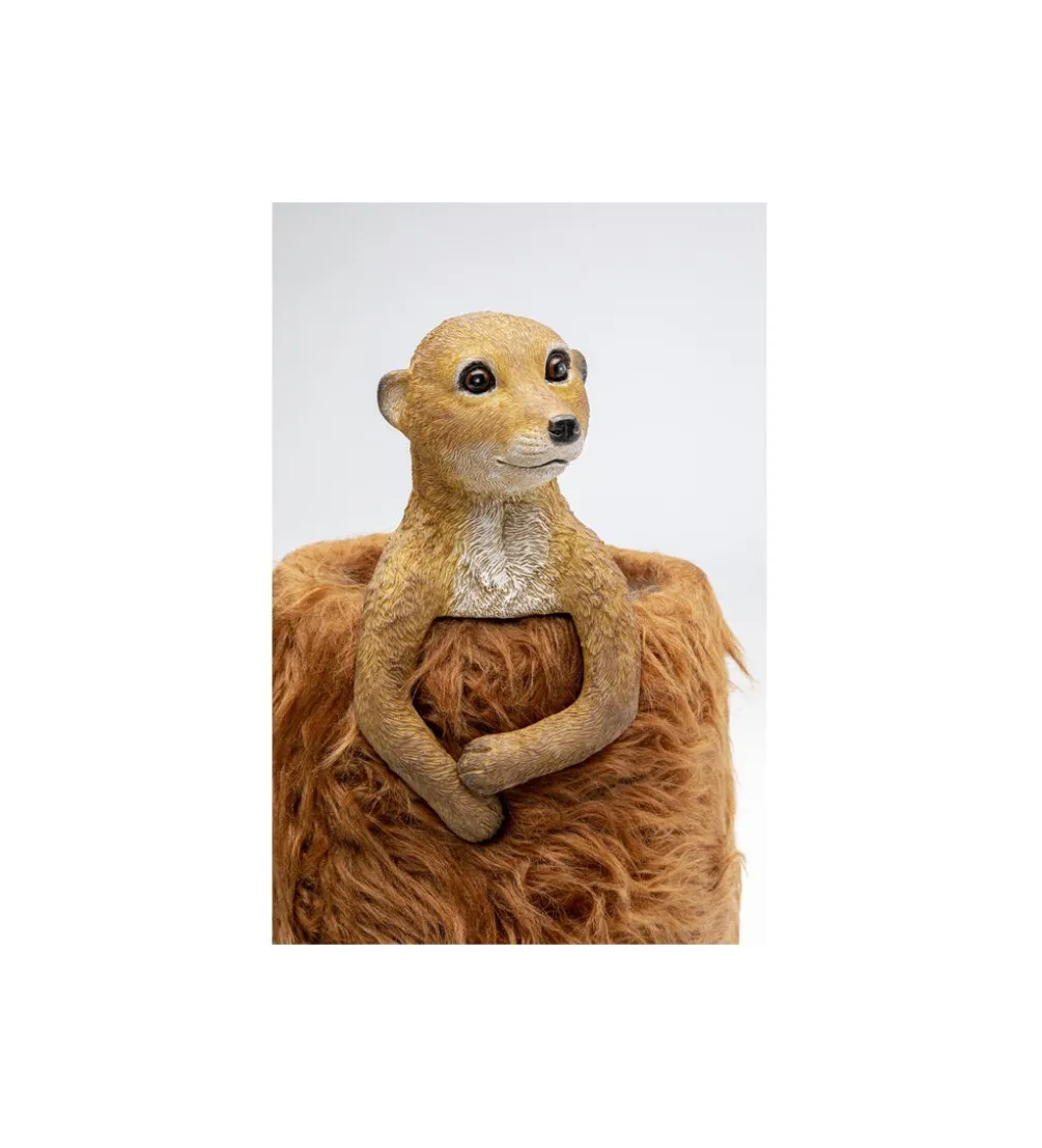 Lampa stołowa ANIMAL MERRKAT FUR 51 cm