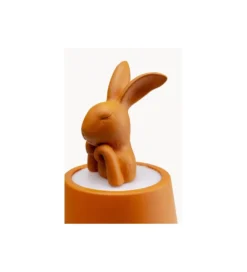 Lampa stołowa ANIMAL RABBIT LED 29 cm pomarańczowa