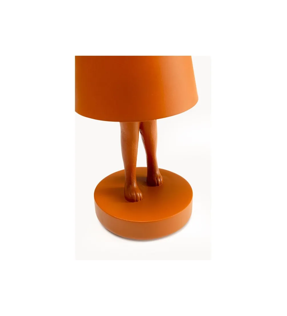 Lampa stołowa ANIMAL RABBIT LED 29 cm pomarańczowa