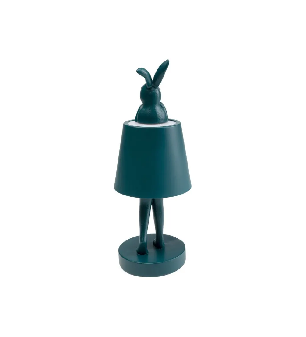 Lampa stołowa ANIMAL RABBIT LED 29 cm niebieska