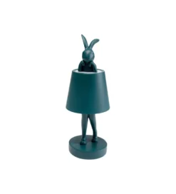 Lampa stołowa ANIMAL RABBIT LED 29 cm niebieska