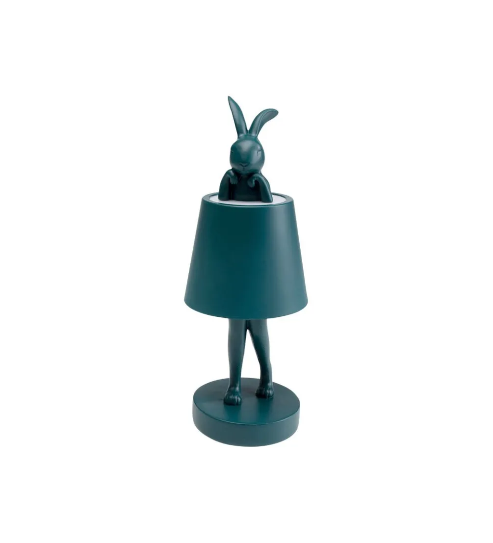 Lampa stołowa ANIMAL RABBIT LED 29 cm niebieska