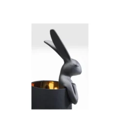 Lampa stołowa Animal Rabbit 68 cm czarna