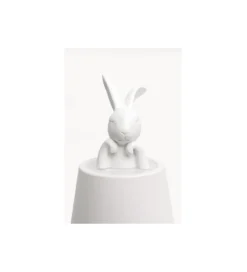 Lampa stołowa ANIMAL RABBIT 29 cm biała