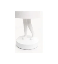 Lampa stołowa ANIMAL RABBIT 29 cm biała