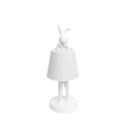 Lampa stołowa ANIMAL RABBIT 29 cm biała