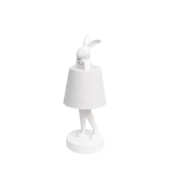 Lampa stołowa ANIMAL RABBIT 29 cm biała