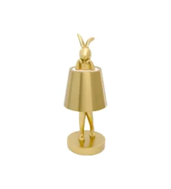 Lampa stołowa ANIMAL RABBIT 29 cm złota