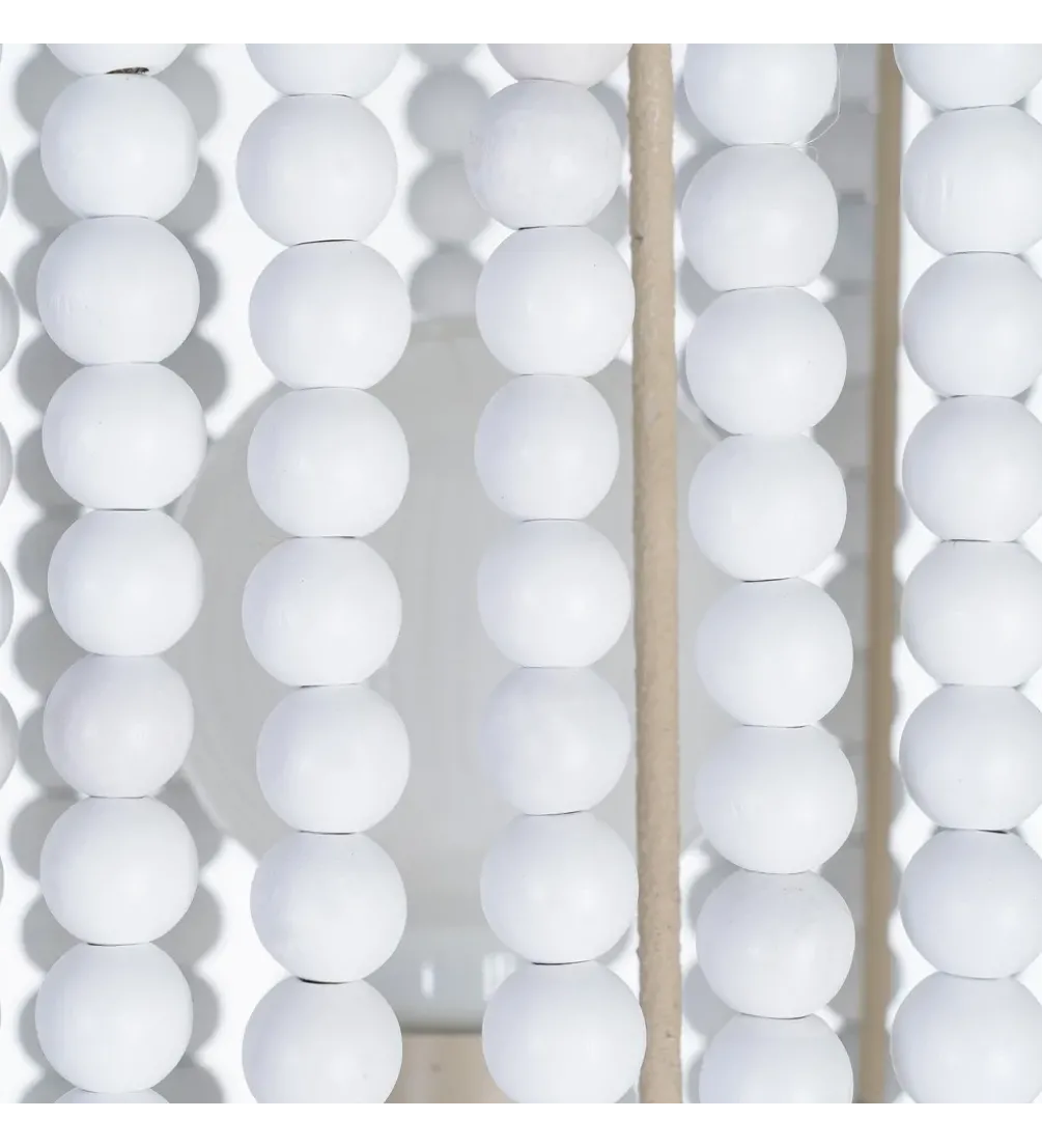 Lampa stołowa BETTERY 61 cm biała