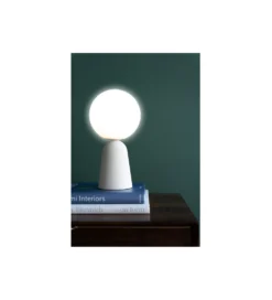 Lampa stołowa BOLLIE 33 cm beżowa