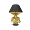 Lampa stołowa BOXER BULL 53 cm złota