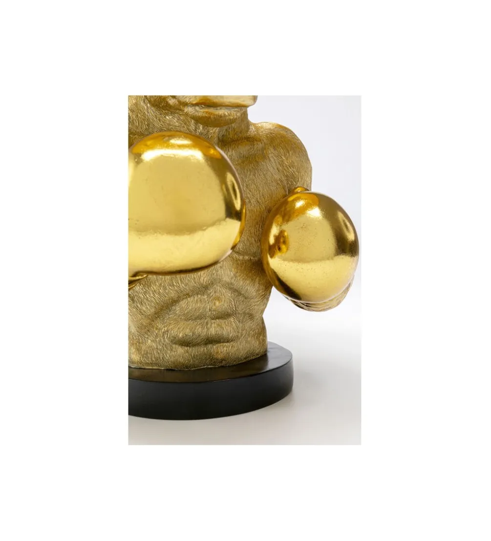 Lampa stołowa BOXER BULL 53 cm złota