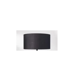 Lampa stołowa BRANDE 55 cm marmur czarna