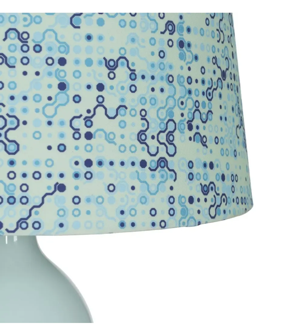 Lampa stołowa BUNOKI 63 cm ceramika zielona