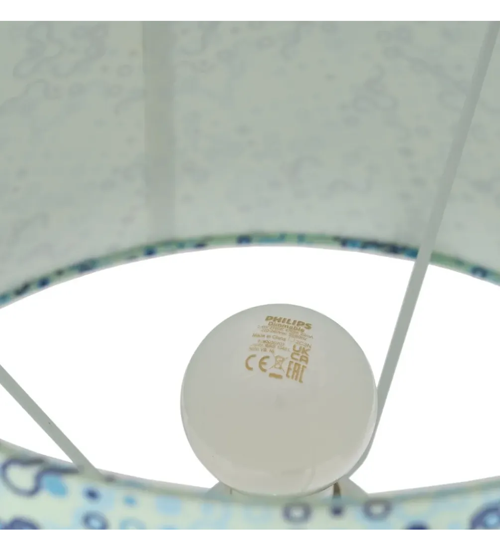 Lampa stołowa BUNOKI 63 cm ceramika zielona