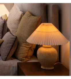 Lampa stołowa CETRO 39 cm ceramika