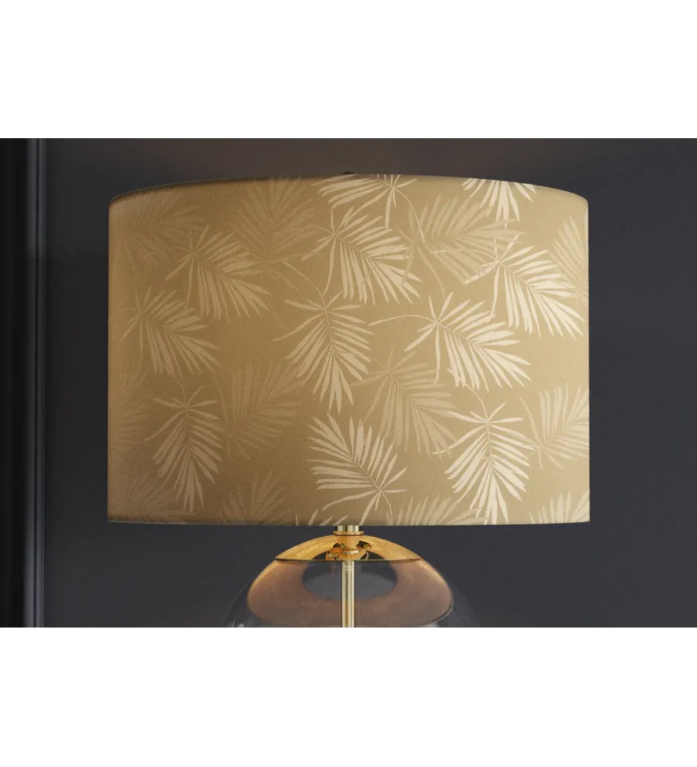Lampa stołowa CLASSICO 47 cm szkło złoty