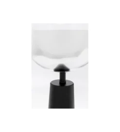 Lampa stołowa DISCO BALL 64 cm czarna