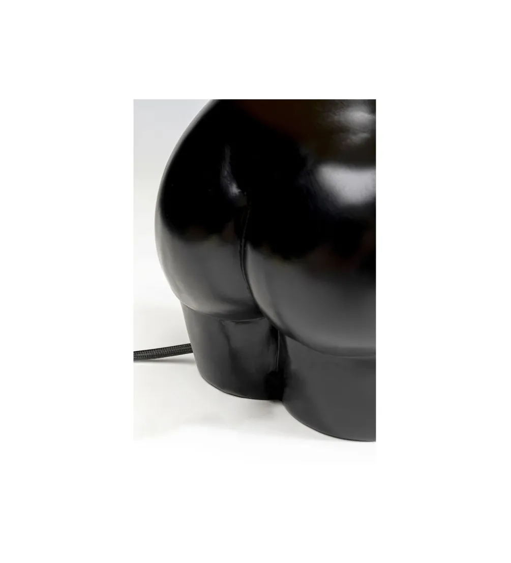 Lampa stołowa DONNA 48 cm czarna