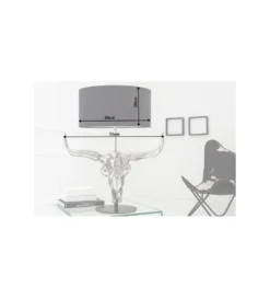 Lampa stołowa El Toro 68cm czarna