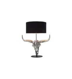 Lampa stołowa El Toro 68cm czarna