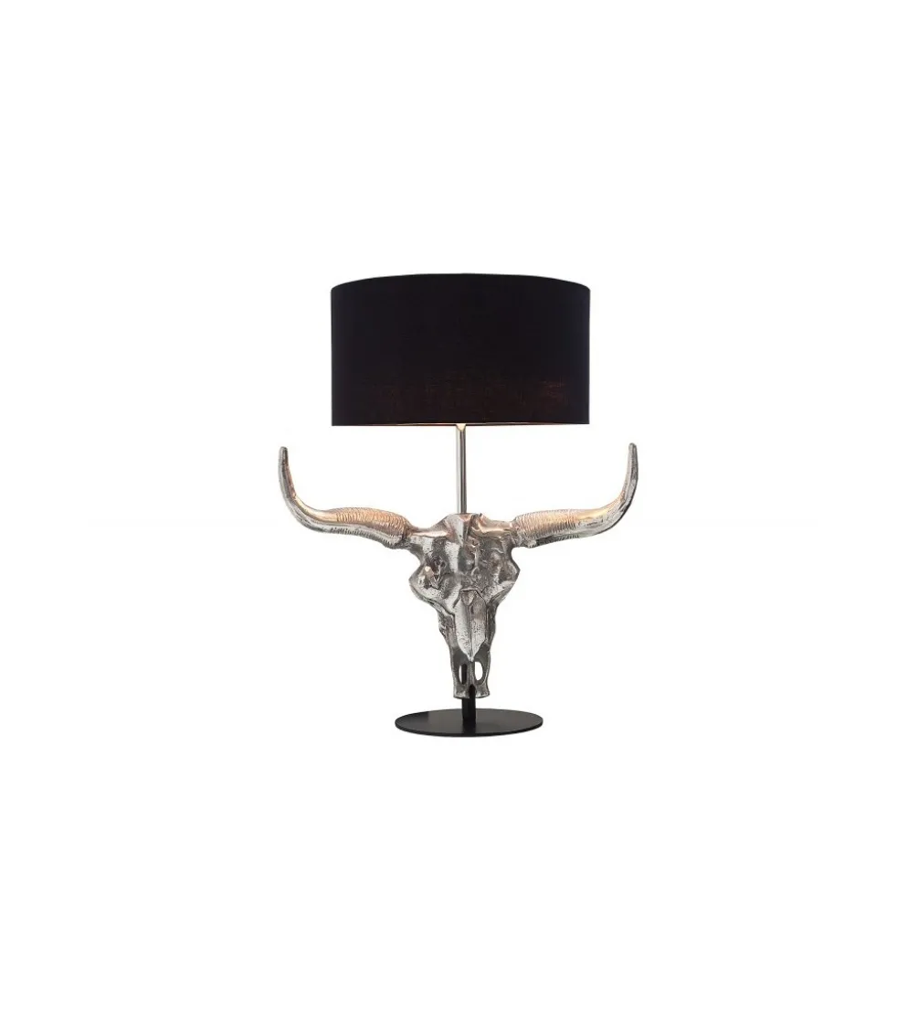 Lampa stołowa El Toro 68cm czarna
