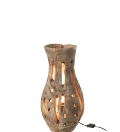 Lampa stołowa ELISABETH 48 cm naturalna