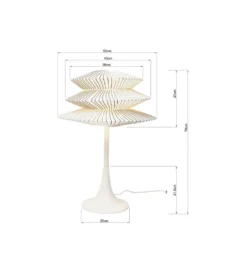 Lampa stołowa FACILE TRE 50 cm