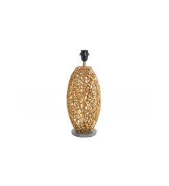 Lampa stołowa FLANK 40 cm czarno złota