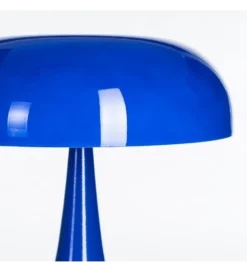 Lampa stołowa GARNEMA 25 cm niebieska